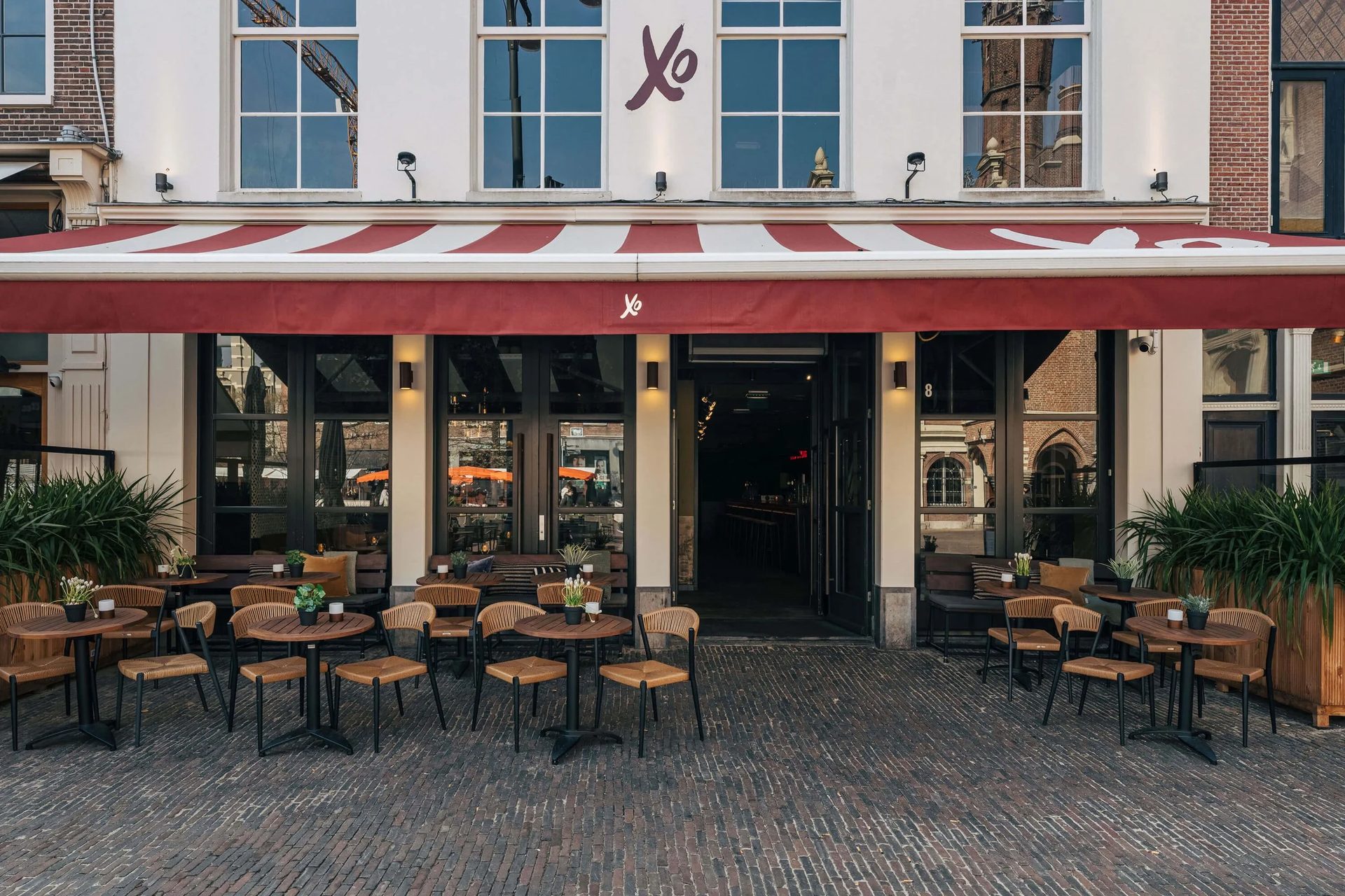 Café XO aan de Grote Markt in Haarlem